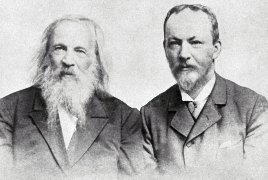 Dmitri Mendeleev And Bohuslav Brauner Photograph By Ria Novosti