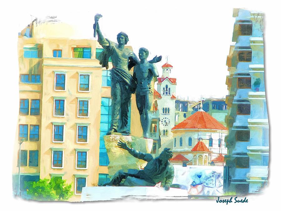 DO-00544 The Martyrs Square Photograph by Digital Oil