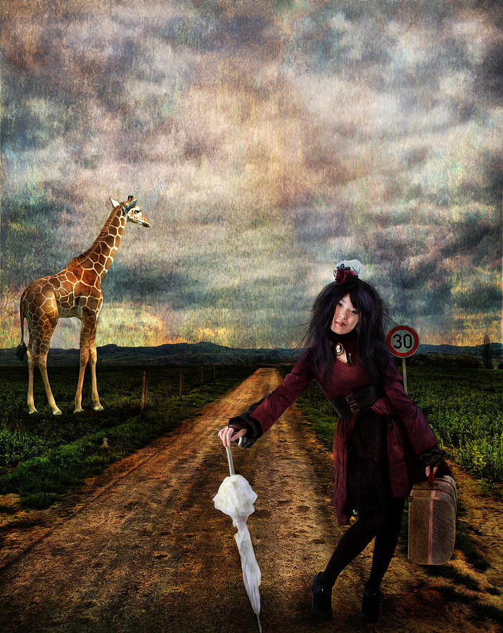 Road Digital Art - Do You Know The Way To San Jose by Patricia Ridlon Road Digital Art - Do You Know The Way To San Jose by Patricia Ridlon