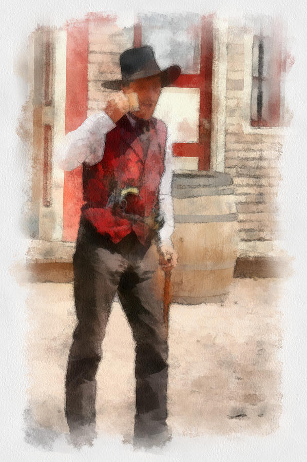 Doc Holliday Photograph by John Handfield