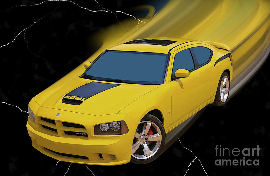 Dodge charger art