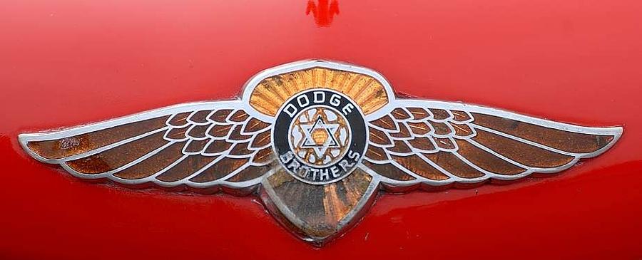 Dodge emblem Photograph by David Campione