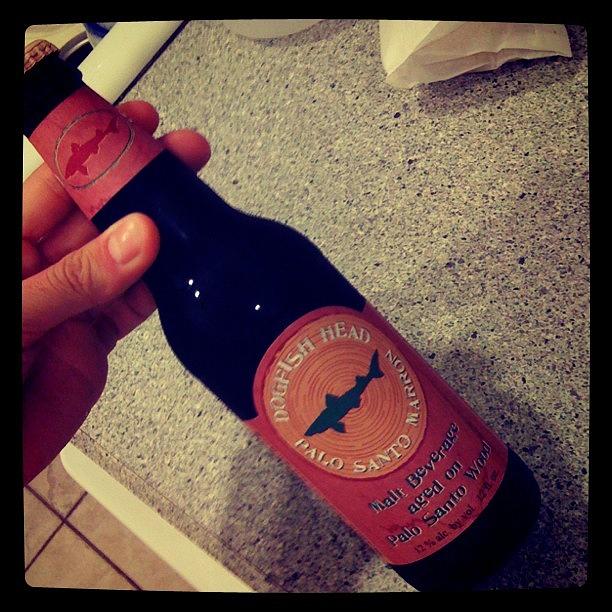 Beer Photograph - Dogfish Head Palo Santo Marron. Mm Mm by Emily W