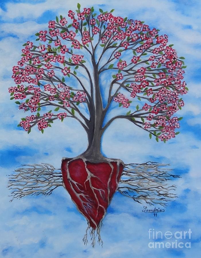Dogwood Greentree Proverb Painting by Leandria Goodman