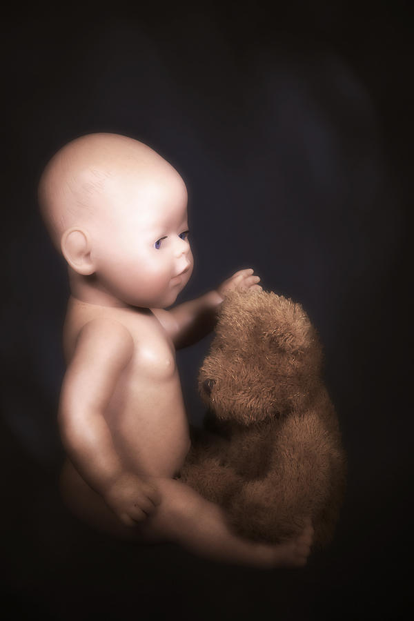 Toy Photograph - Doll And Bear by Joana Kruse