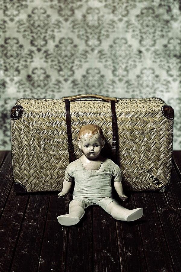 Doll With A Suitcase Photograph by Joana Kruse