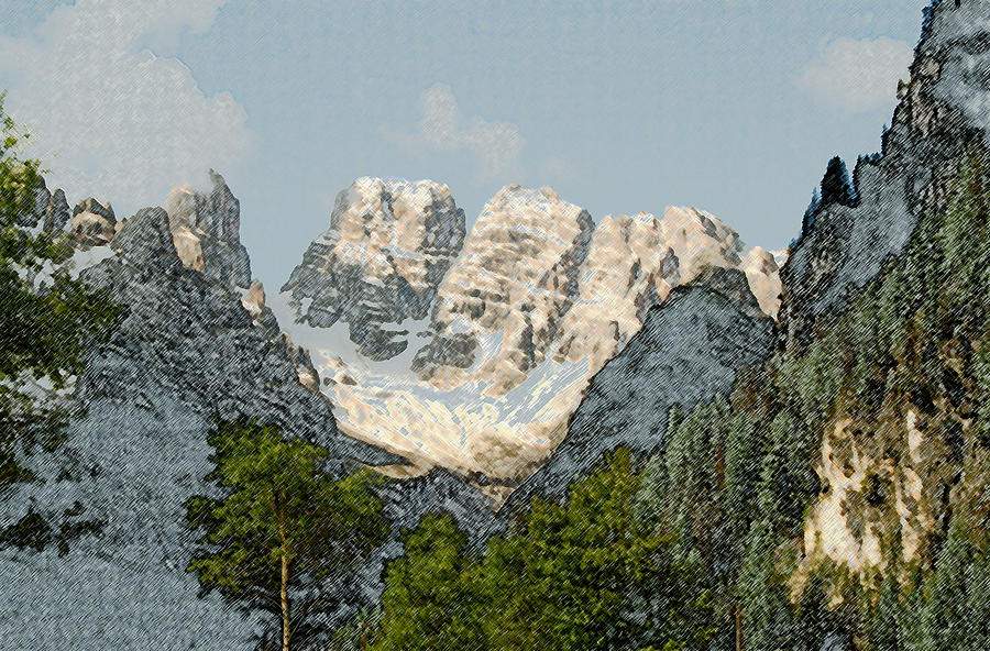 Dolomites Photograph by Ellen Heaverlo