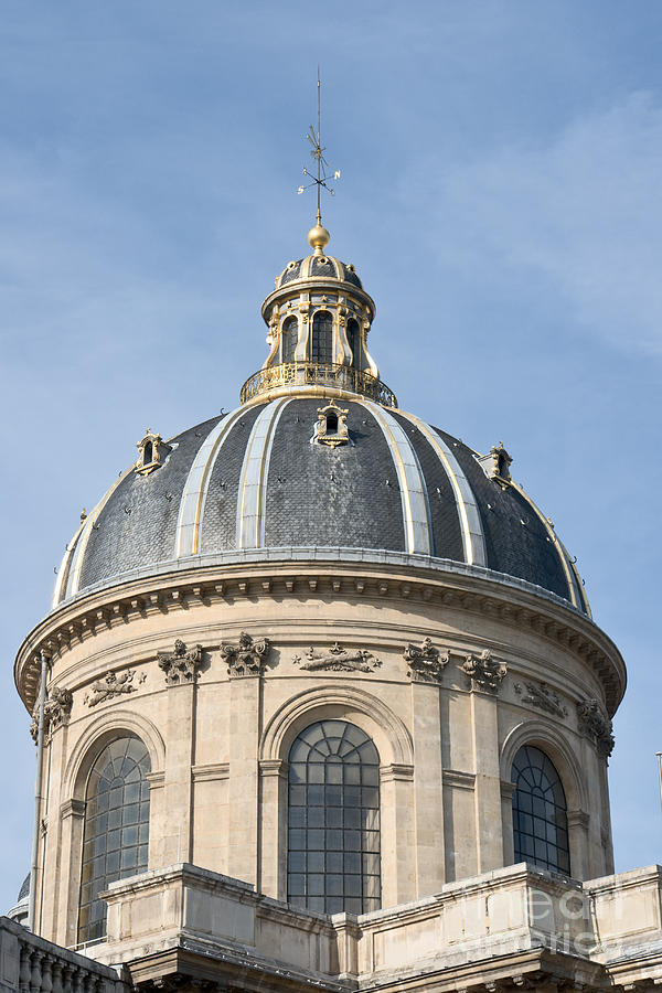 Dome of the Institut de France Photograph by Fabrizio Ruggeri