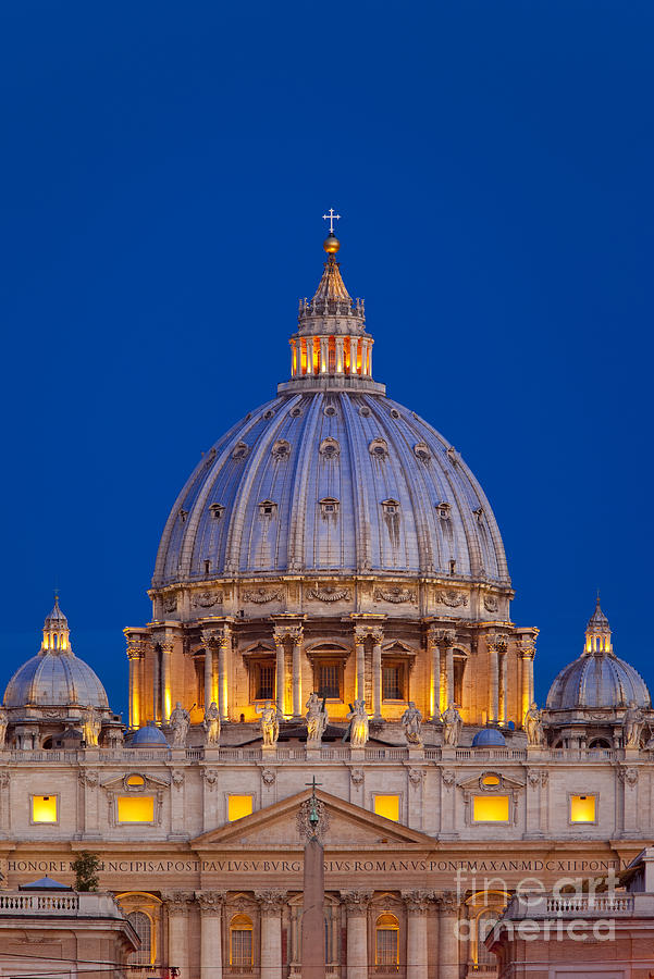 Dome San Pietro Photograph by Brian Jannsen
