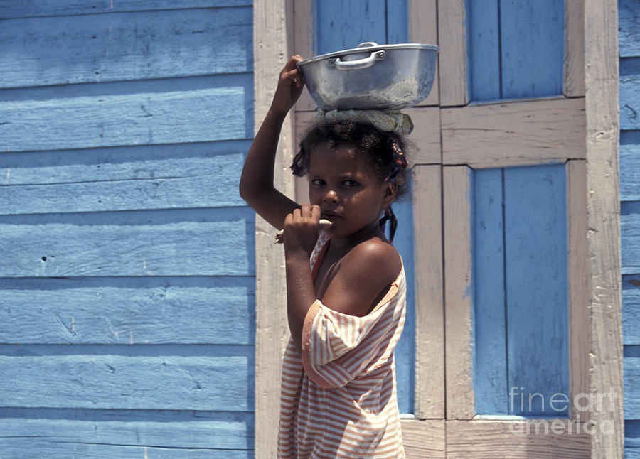 Dominican Girl Photograph by John  Mitchell
