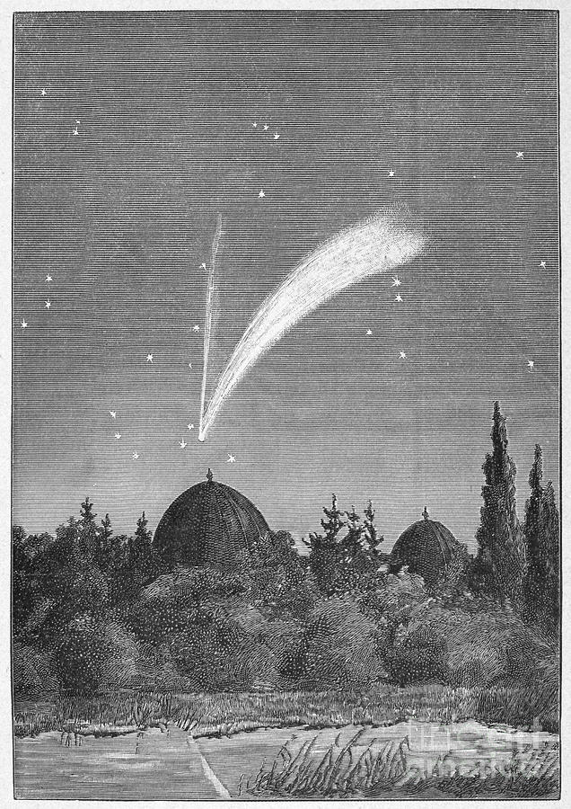 Donatis Comet 1858 Photograph By Granger