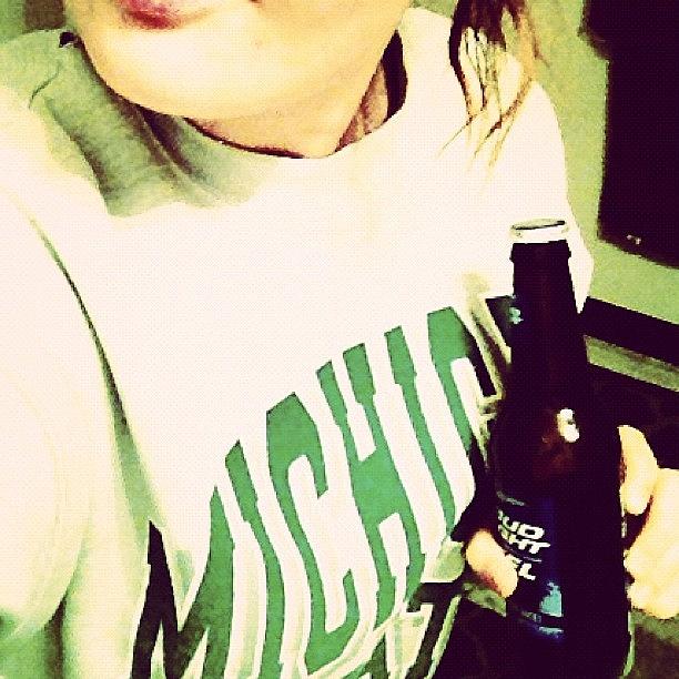 Beer Photograph - Dont Mind How White I Am Lol :) by Kortney Iancu