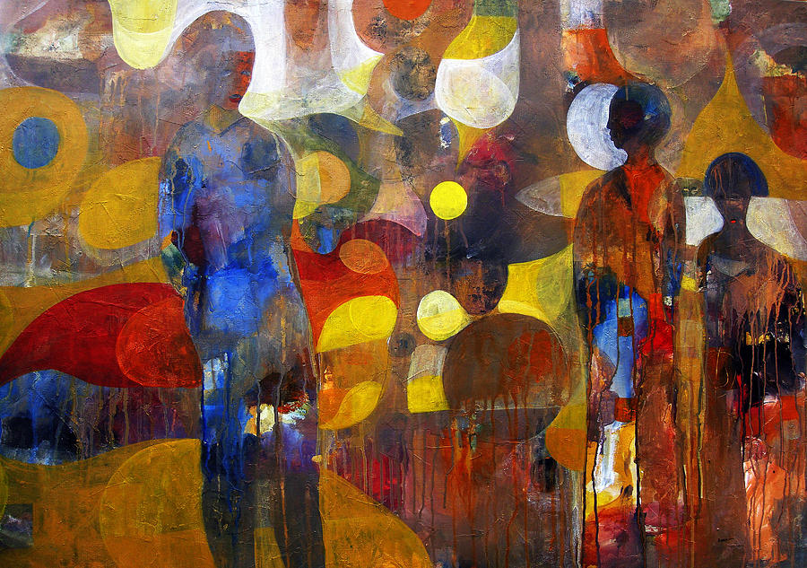 Dont Want To Mingle Painting by Ronex Ahimbisibwe - Fine Art America