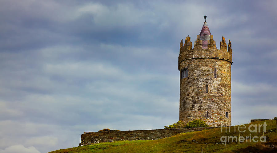 Castle Photograph - Doonagore Castle by Gabriela Insuratelu