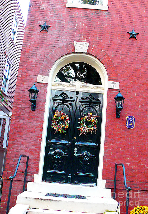 Door and Stars Photograph by Jeanne  Woods