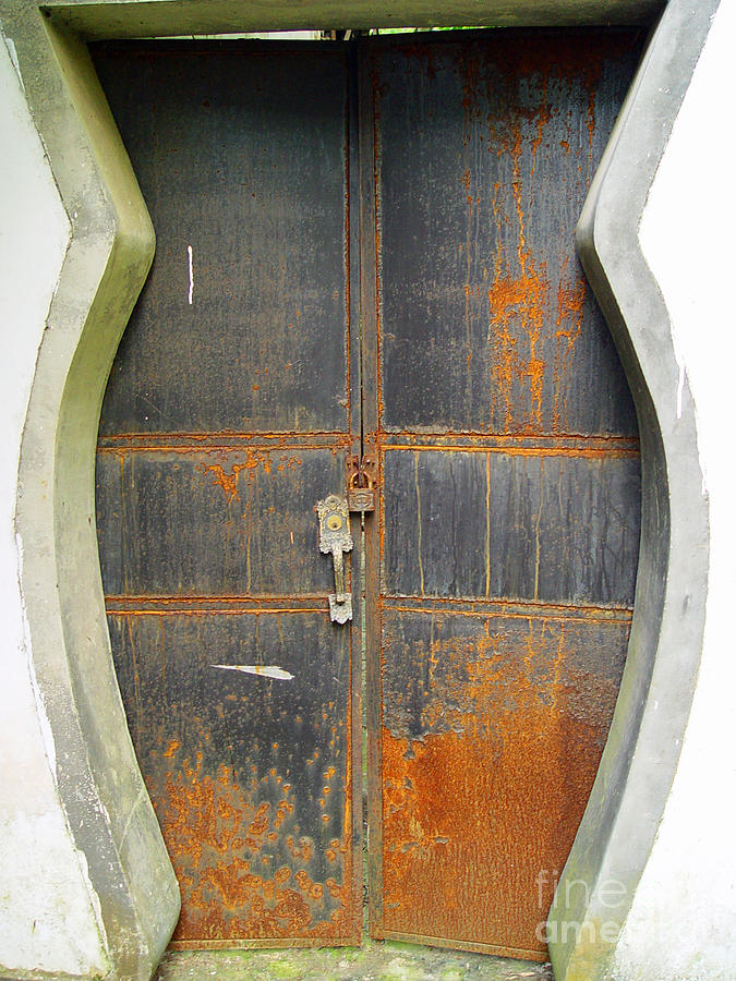 Door Photograph - Door of Rust and Dreams by Judith Birtman