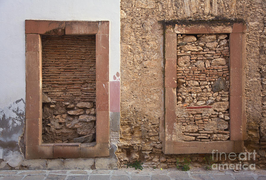 Doors - Mineral de Pozos Mexico Photograph by Craig Lovell