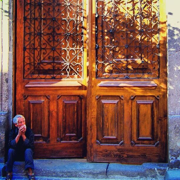 Door Photograph - Doors Open...shot In Guadalajara by Logan Neet