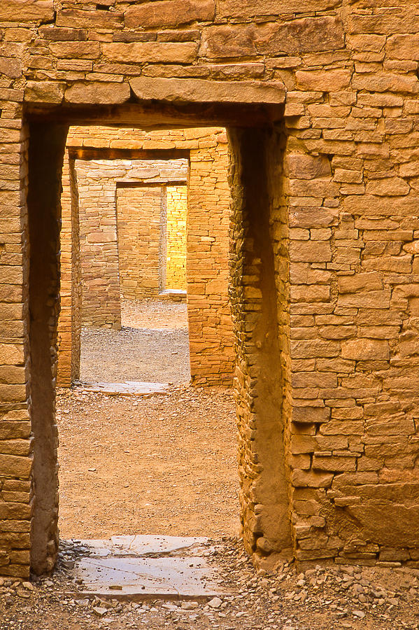 Doorway Chaco Canyon Photograph by Tom and Pat Cory