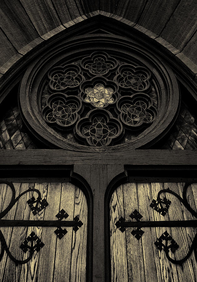 Doorway To Faith - First Presbyterian Church of Salt Lake City Photograph by Steven Milner