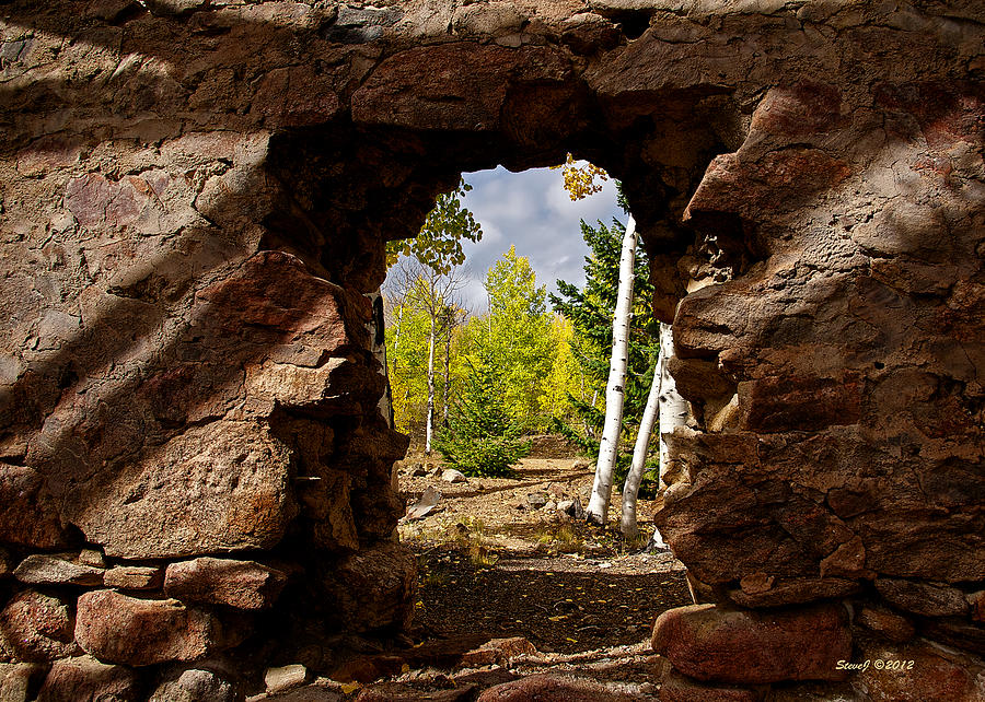 Doorway to Fall Photograph by Stephen Johnson