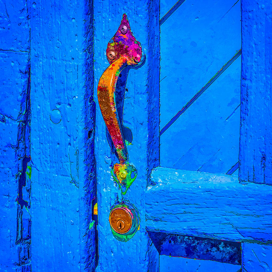 Doorway to Santa Fe Photograph by Ken Stanback