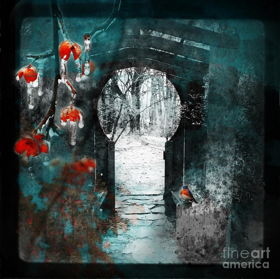 Doorway to spring Photograph by Gina Signore