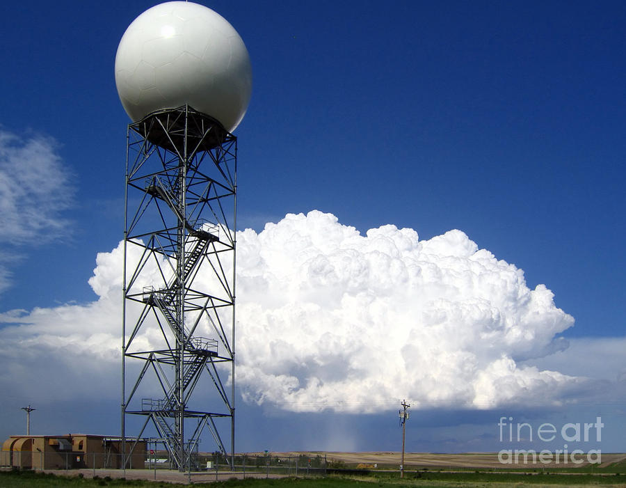 Doppler Radar And Supercell Photograph by Science Source