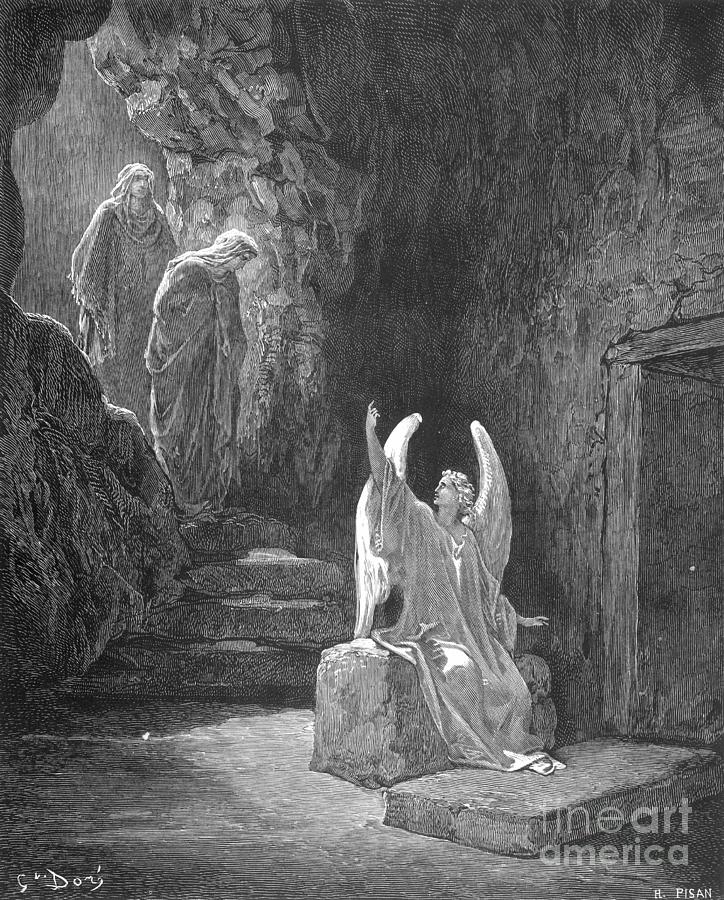 Resurrection #2 Drawing by Gustave Dore