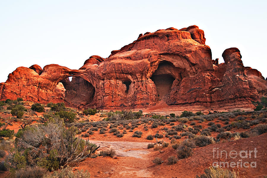 Double Arch II Photograph by Robert Bales