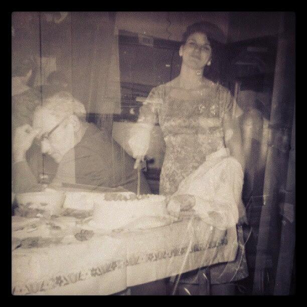 Vintage Photograph - Double Exposed Grandma by Marcos Figueroa