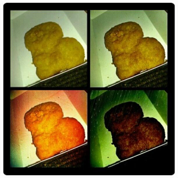 Foodie Photograph - Double Nugget (4/9/2012) #instagram by Haley B.c.u.