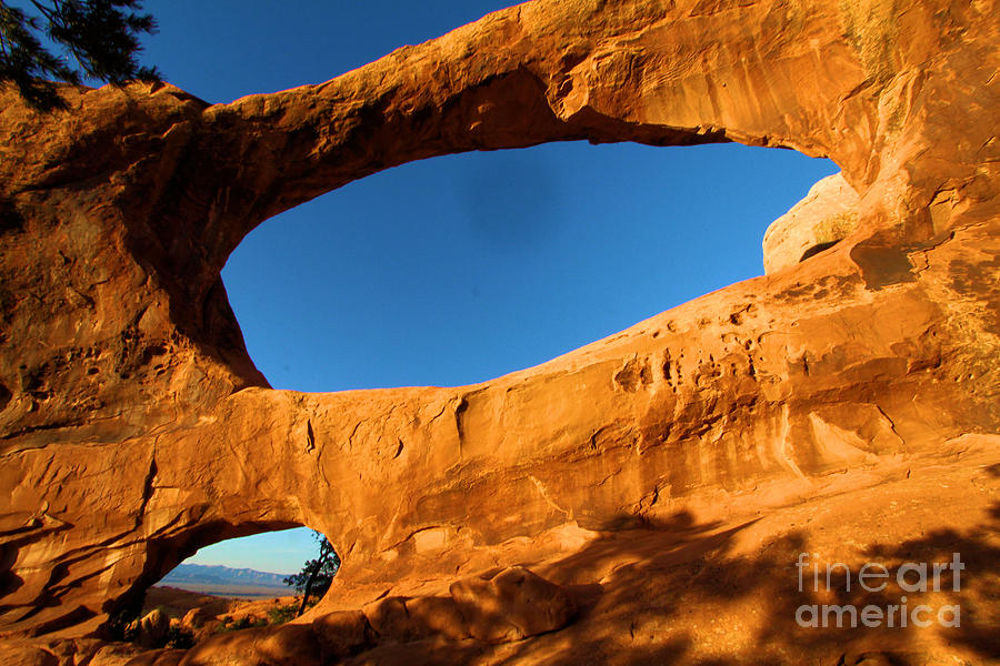 Arches National Park Photograph - Double O Arch by Adam Jewell