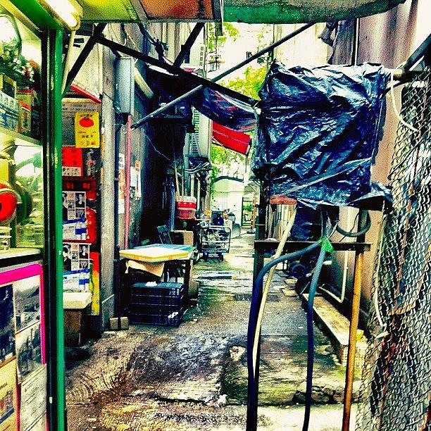 Hk Photograph - Down Another #alley In #hk (#latergram) by Priyanka Boghani