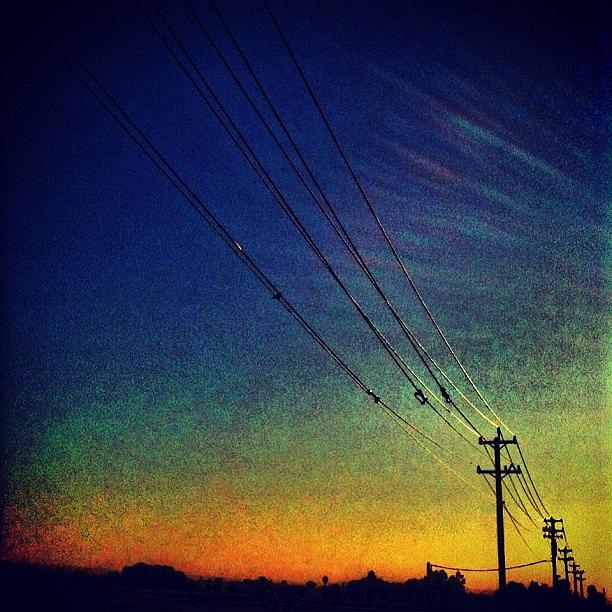Sunset Photograph - Down The Line... #corron #xtrillion by Glen Campbell