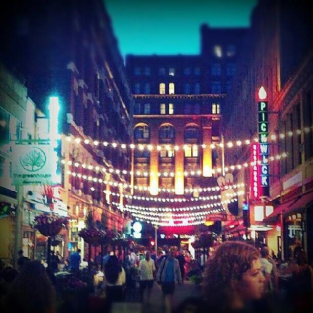 Summer Photograph - #downton #cleveland #friday #night by Natalia D