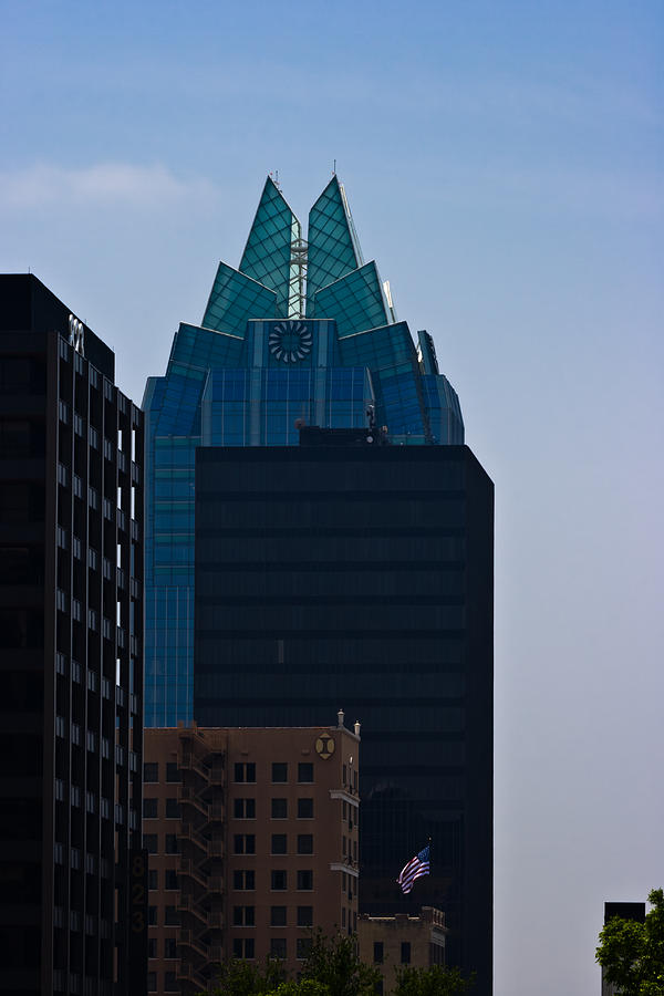 Architecture Photograph - Downtown Austin by Ed Gleichman