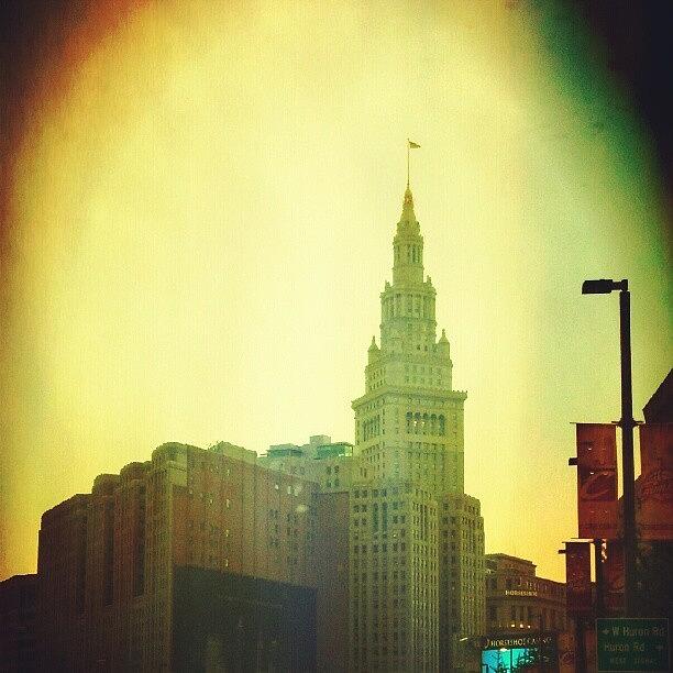 Summer Photograph - #downtown #cleveland #ohio #usa by Natalia D