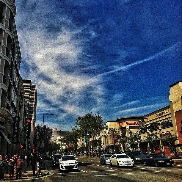 Car Photograph - Downtown Glendale...#iphone #iphone4 by Loghan Call