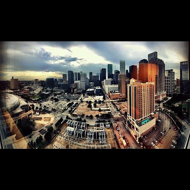 Panorama Photograph - Downtown Houston, Tx | Shot By Walter by Walter Hype Hall