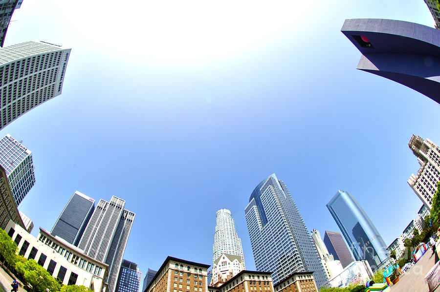 City Of Angels Photograph - Downtown Los Angeles by Micah May