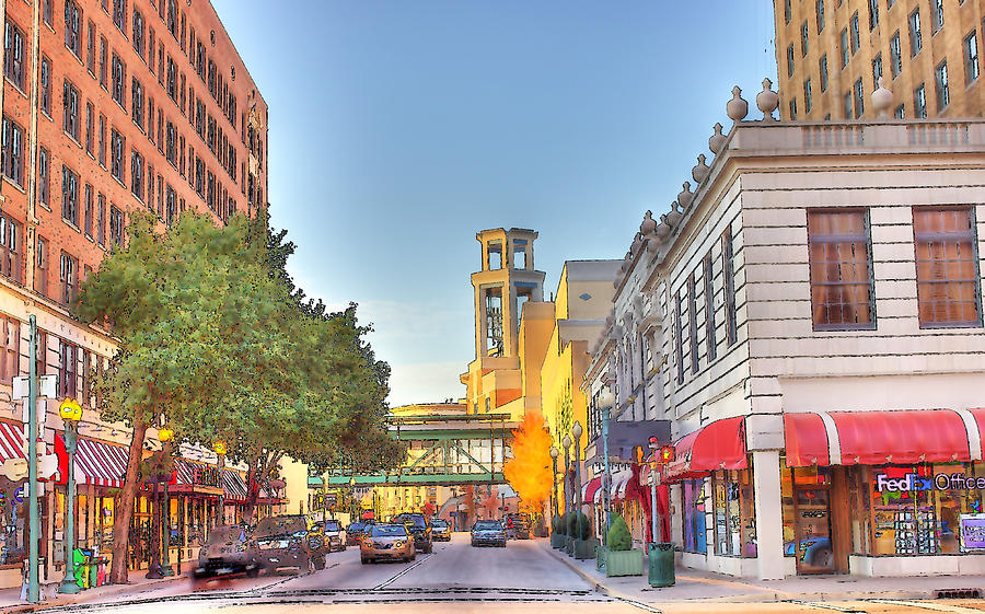 Downtown Memphis Photograph by Barry Jones