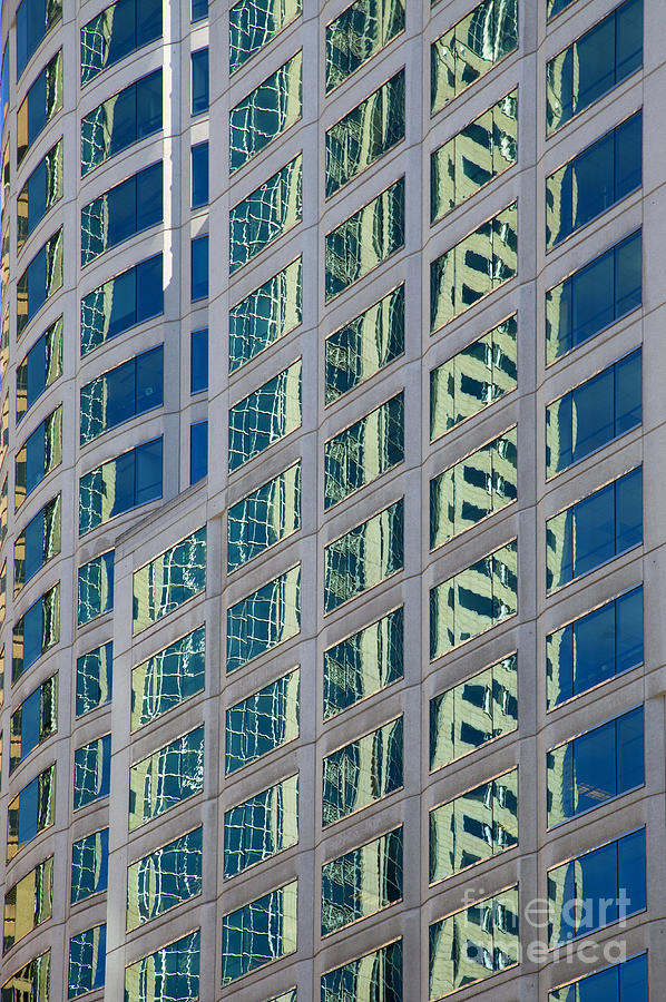 Downtown Reflections Photograph by Michael Dawson