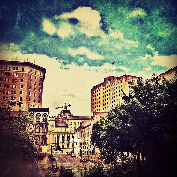 Downtown Photograph - #downtown #rva by Clifford Drake