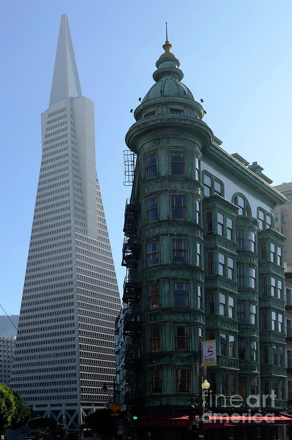 San Francisco Photograph - Downtown San Francisco 2 by Bob Christopher San Francisco Photograph - Downtown San Francisco 2 by Bob Christopher