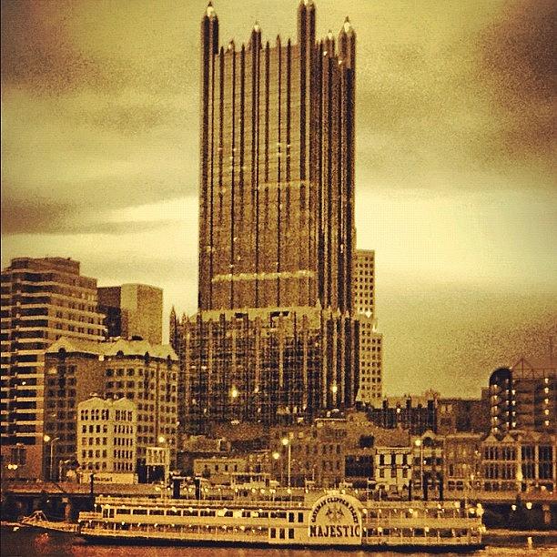 Pittsburgh Photograph - #downtownpittsburgh#architecture by Hilary Solack