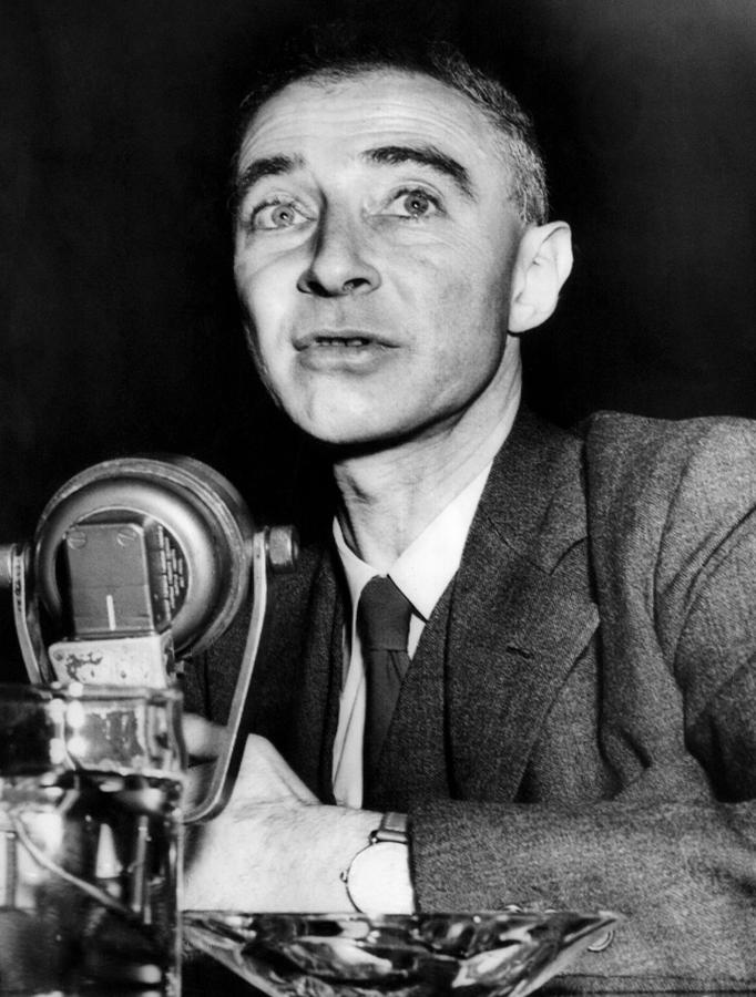 Dr. J. Robert Oppenheimer, Former Head Photograph by Everett