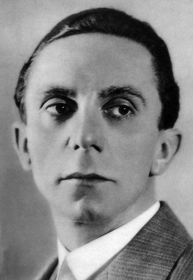 Dr. Joseph Goebbels 1897-1945, Ca. 1933 Photograph by Everett - Fine ...