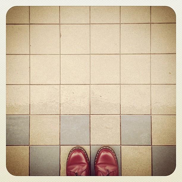 Pattern Photograph - Dr Martens For A Rainy Day. #rain by Gabriel Kang