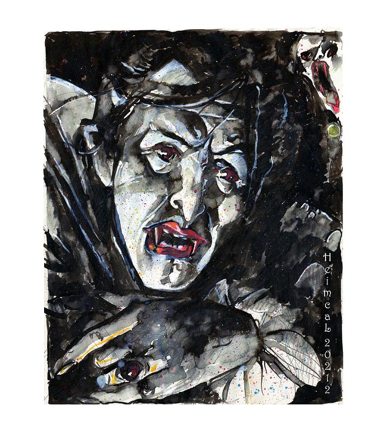 Dracula Painting by Tim  Heimdal